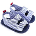 Striped Summer Sandals — Soft Sole Baby Sandals