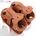 Animal Face Sandals — Soft Sole Baby Sandals